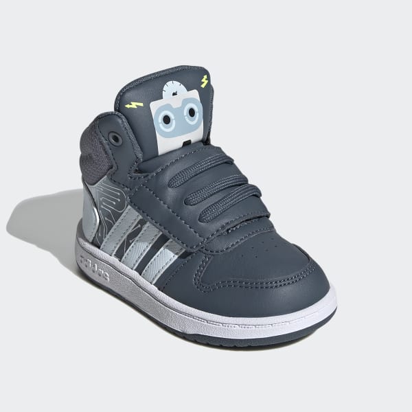 adidas Hoops 2.0 Mid Shoes - Green 