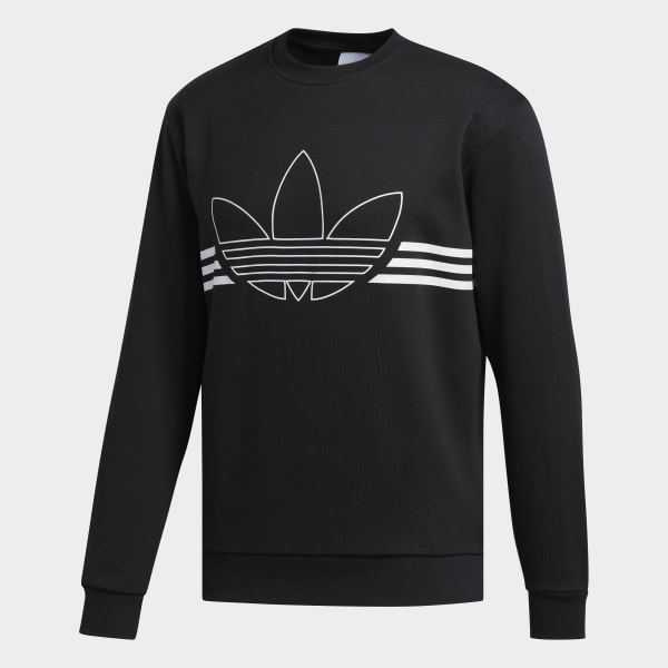 adidas originals outline crew sweatshirt