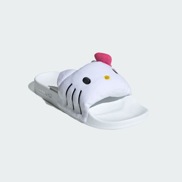 adidas Hello kitty ミュール adidas Originals x Hello Kitty Adilette Slides - White | adidas