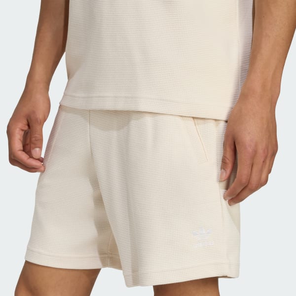 Essentials Trefoil Waffle Shorts