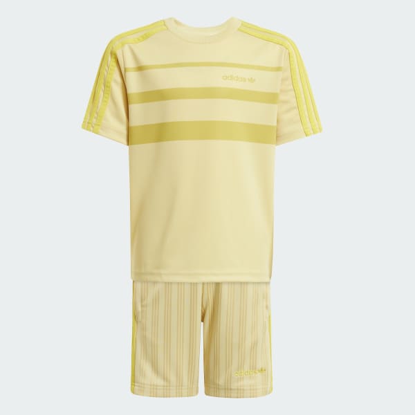 Yellow Short Tee Set