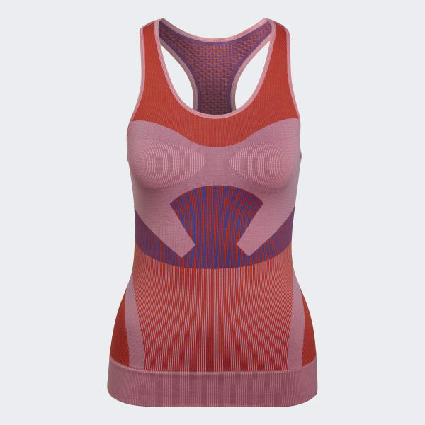 Rosa Canotta da yoga adidas by Stella McCartney TrueStrength Knit TX621