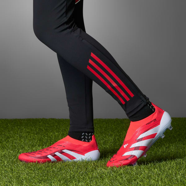 Rojo Zapatos de Fútbol Predator Elite Terreno Firme