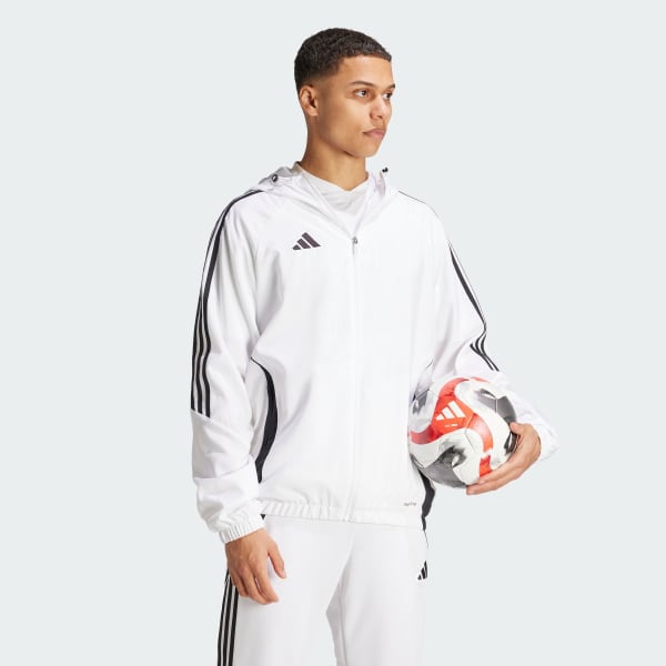 White Tiro 24 Windbreaker