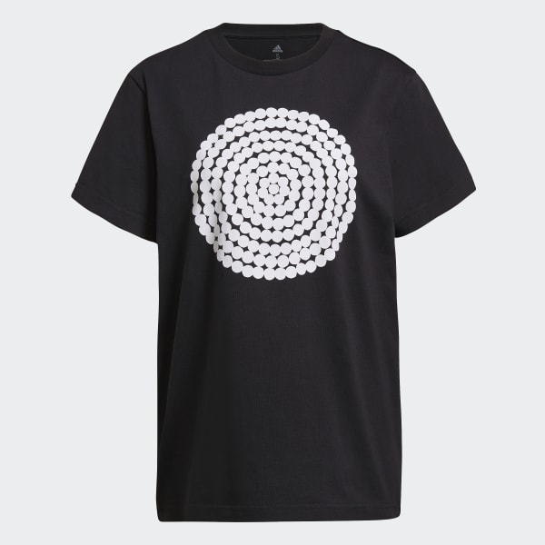 Đen Áo Thun Graphic Marimekko adidas Sportswear