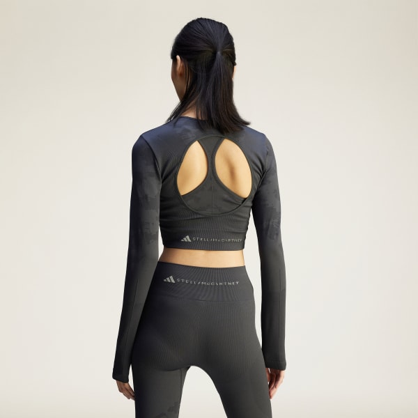 Gra adidas by Stella McCartney TrueStrength Seamless Long Sleeve Yoga Overdel
