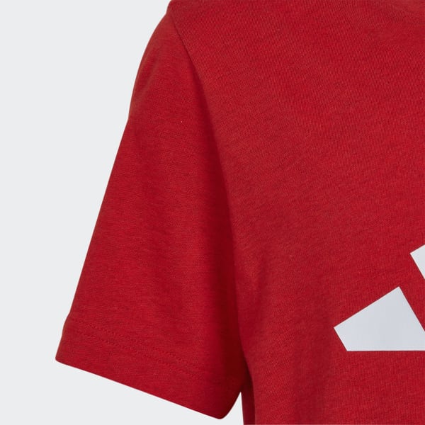 Rood Future Icons 3-Stripes Logo T-shirt C5371