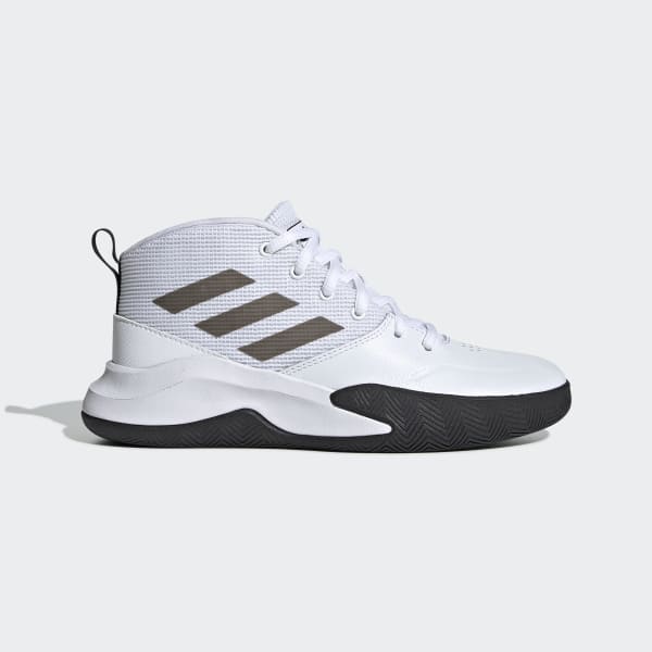 adidas Own the Game Wide Shoes - White 