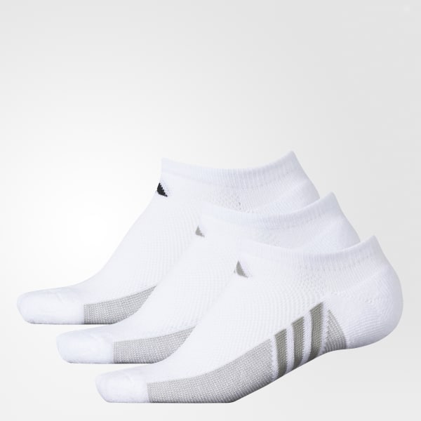 adidas CC Superlite No-Show Socks 3 Pairs - White | adidas US