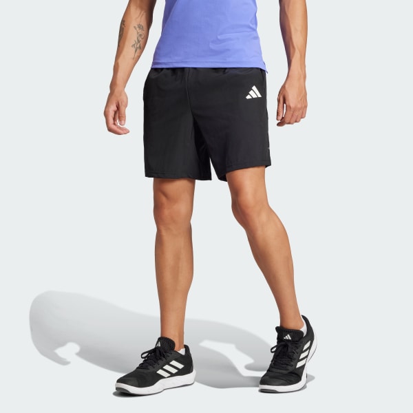 Đen Quần Short Gym+