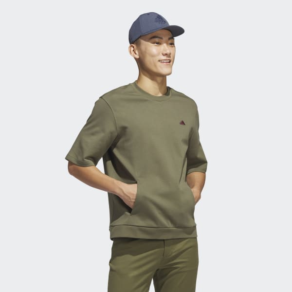 Green Go-To Crew Golf Sweatshirt