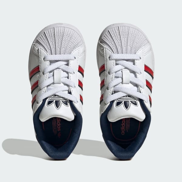 Bianco Scarpe Superstar Infant