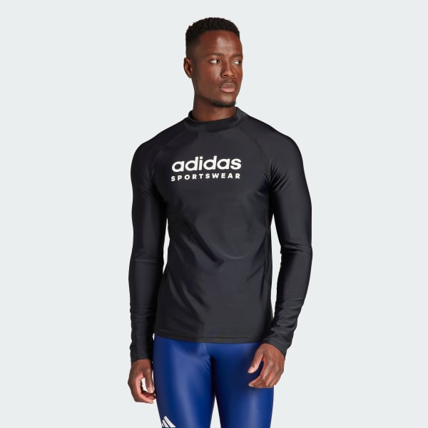 Μαύρο Long Sleeve Rash Guard
