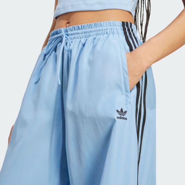 adidas ★ adicolor Firebird Oversized トラック パンツ adidas Adicolor Baggy Fit Firebird Track Pants - Black