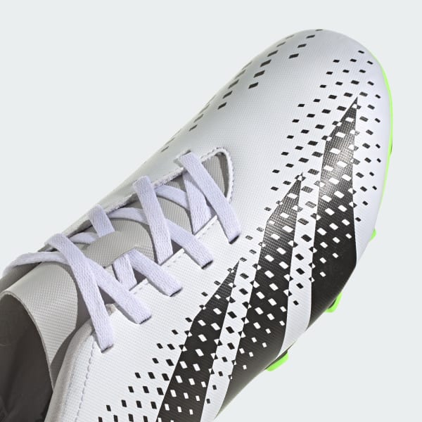 adidas Predator Accuracy.4 Flexible Ground Soccer Cleats - White, Unisex  Soccer