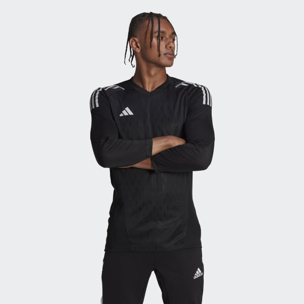 cerná Dres Tiro 23 Pro Long Sleeve Goalkeeper