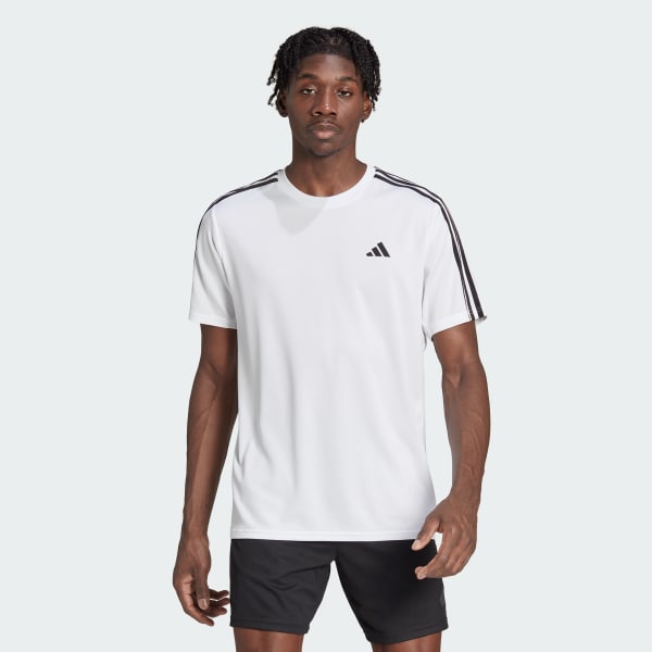 Remera adidas tres best sale tiras