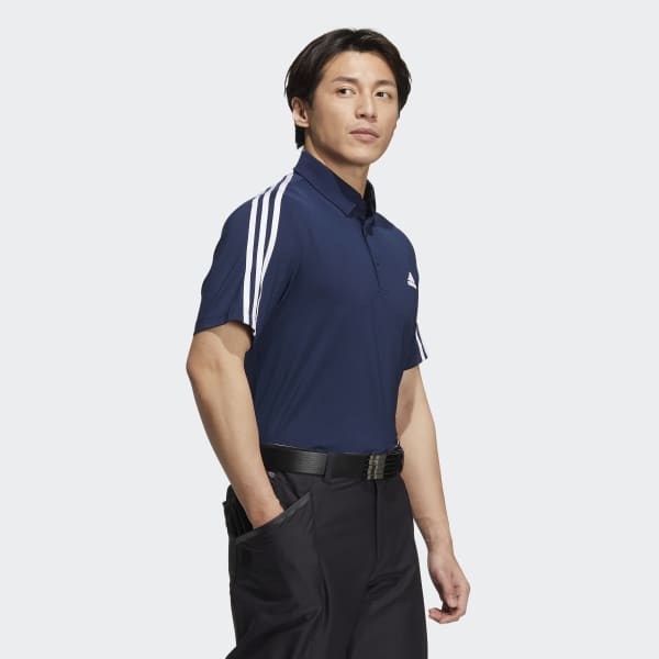 Blue AEROREADY 3-Stripes Polo Shirt TA737