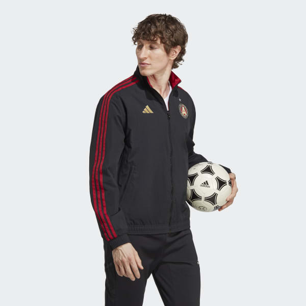 Black adidas Manchester United FC Anthem Jacket