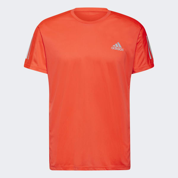 The Run Poleras Naranjas Adidas Para Hombre Polo Wings For Life