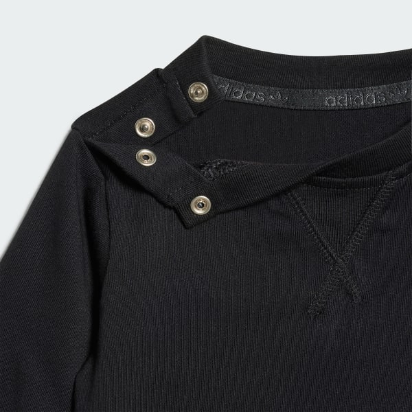 Czerń Long Sleeve Long-Sleeve Top Kids