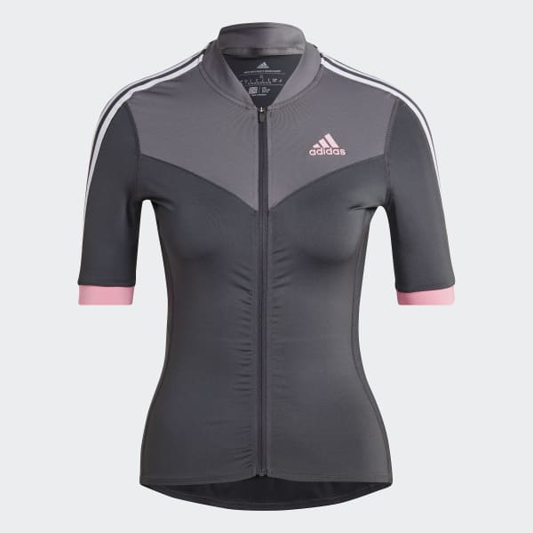 Gris Tricota de Ciclismo The Letras Manga Corta TQ238