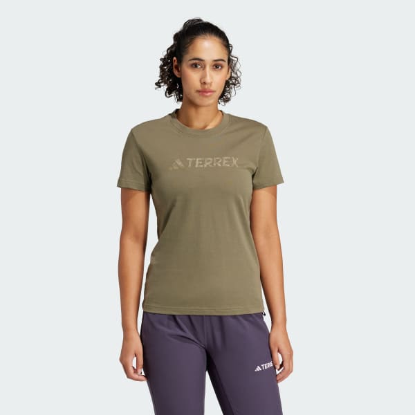 Verde Polo Terrex Classic Logo
