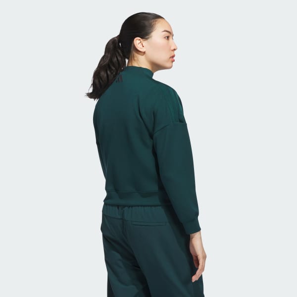 Verde Sudadera Beyond The Course con cuello perkins