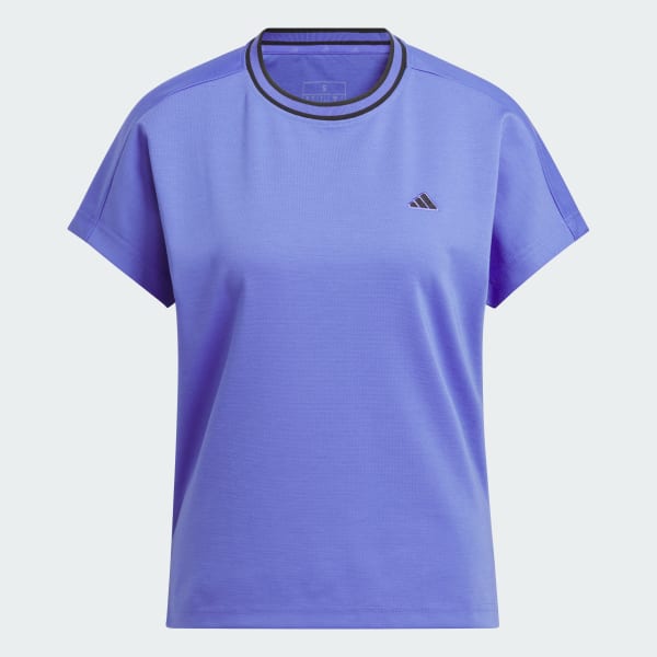 Blue Go-to Crew Tee