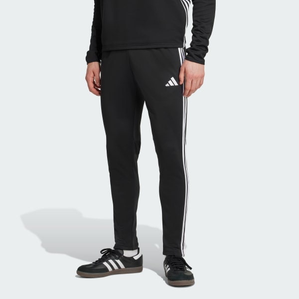Black Tiro 25 Essentials Winterized Training Tracksuit Bottoms