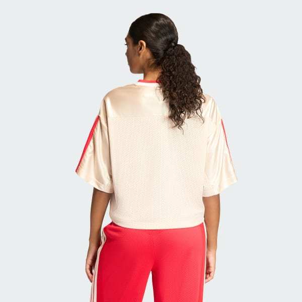 Beige T-SHIRT MESH STADIUM