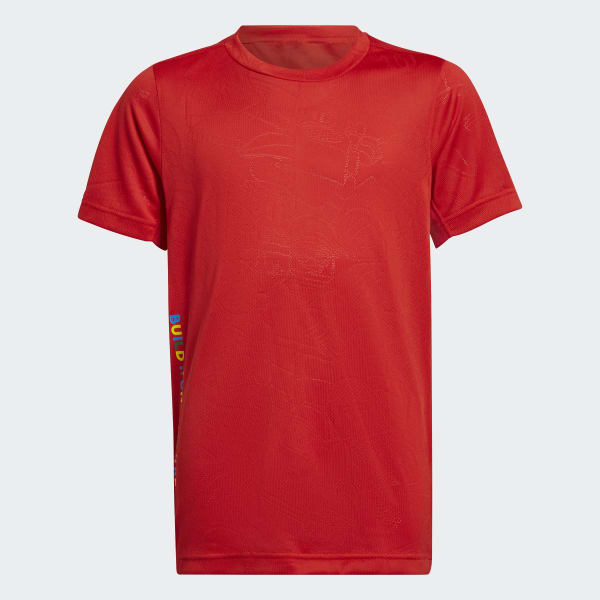 Vermelho T-shirt Play adidas x LEGO® RW225