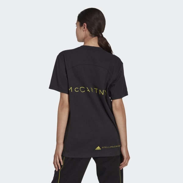 Svart adidas by Stella McCartney Logo Tee VA138
