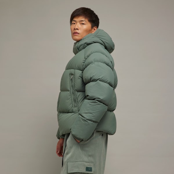 Green Y-3 Puffer Jacket
