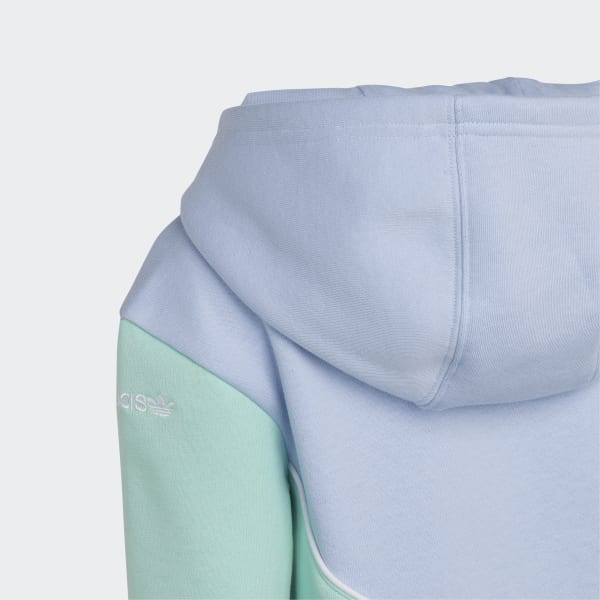 Μπλε Adicolor Hoodie Set