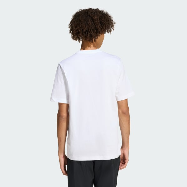 White MOTORSPORT LINEAR GRAPHIC T-SHIRT