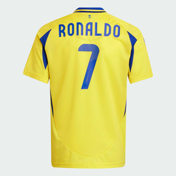 Gul Al Nassr FC 24/25 Ronaldo Kids hjemmebanetrøje