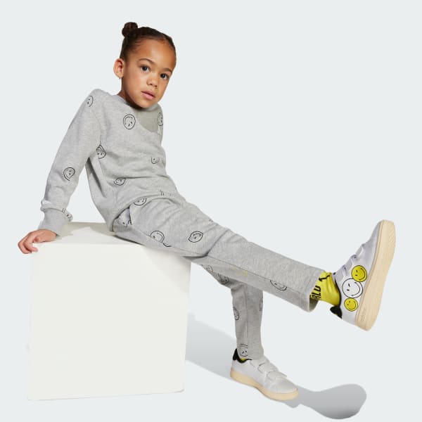 Szary adidas X Smileyworld Summerset Kids