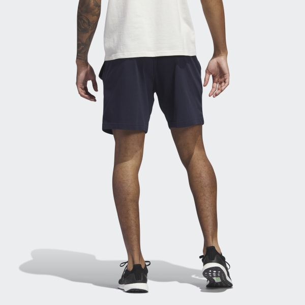 adidas AEROREADY Essentials Single Jersey Linear Logo Shorts - Blau ...