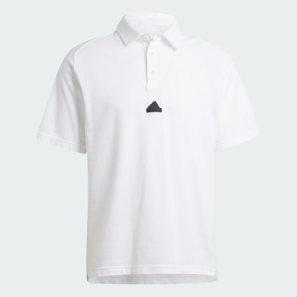 Blanco Playera polo adidas Z.N.E. Premium