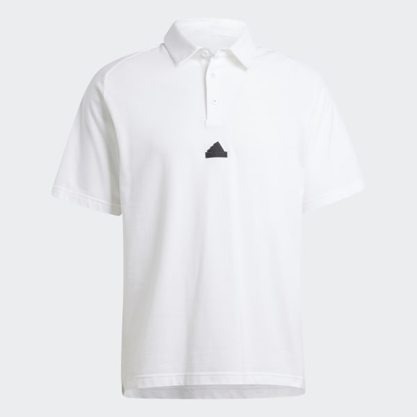 adidas Z.N.E. Premium Polo Shirt - White | adidas India