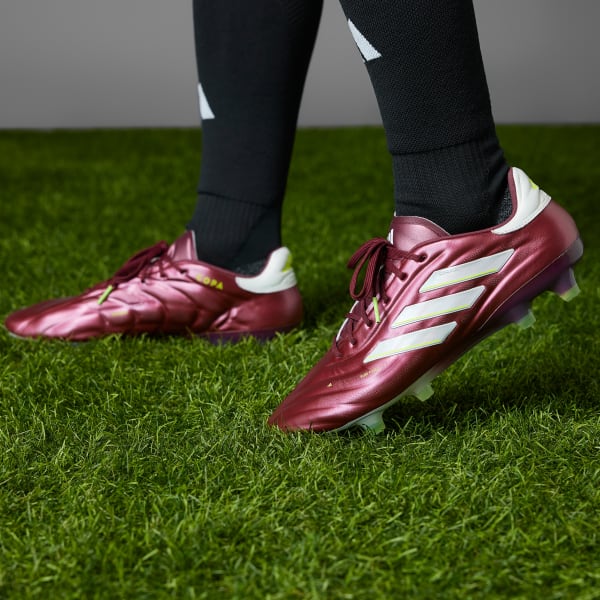 Burgundy Copa Pure II Elite Firm Ground Boots