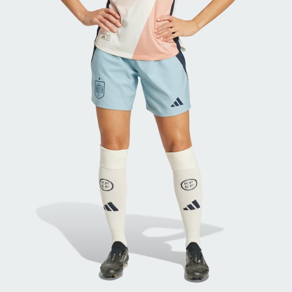Azul Pantalón corto segunda equipación selección femenina España 25 Authentic 
