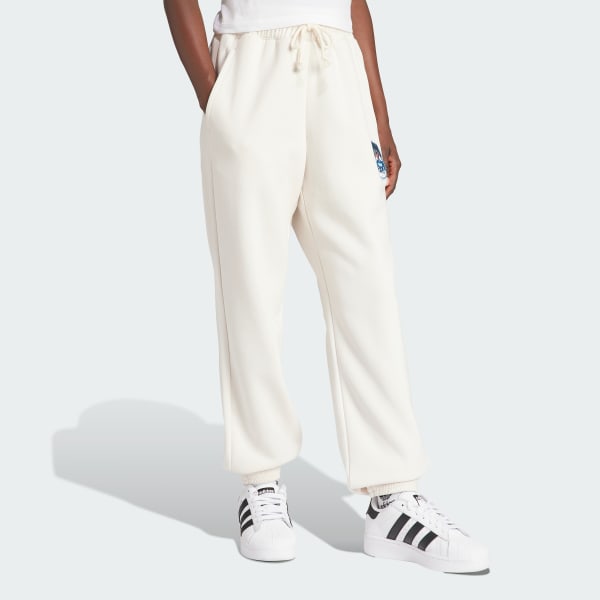 White Holiday Sweat Pants (Gender Neutral)