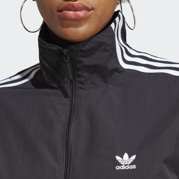 Schwarz adicolor Classics Lock-Up Originals Jacke