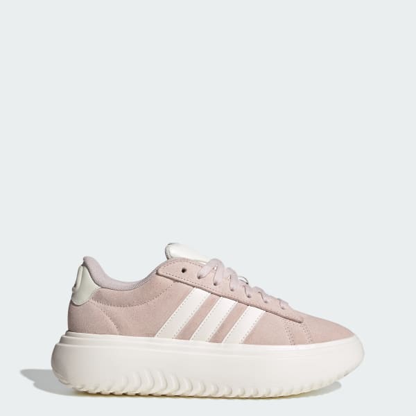 Rosa Zapatillas adidas Grand Court Plataforma