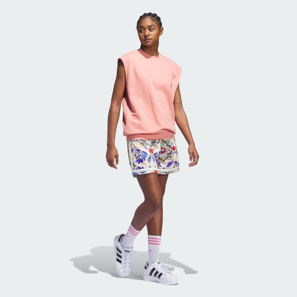【adidas】ユニセックス◇ALLOVER PRINT SHORTS ショートパンツ adidas Allover Print Shorts (Gender Neutral) - Pink | Free