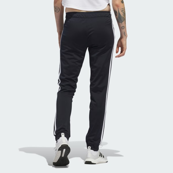 adidas Essentials Warm-Up Slim Tapered 3-Stripes Track Pants (Plus