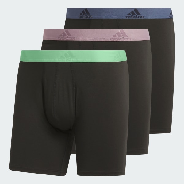 Adidas Stretch Cotton 3-Pack Boxer Briefs HOW TO BUY