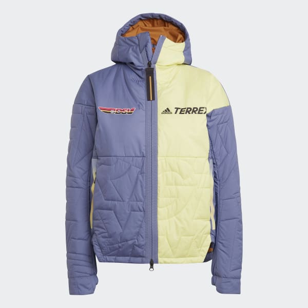 Purple Terrex MYSHELTER Primaloft Hooded Padded Jacket